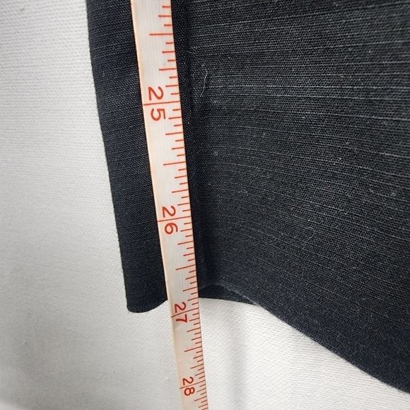 J Jill Black Pull On Essential Slim Ankle Pants Size 8 - Picture 4 of 6